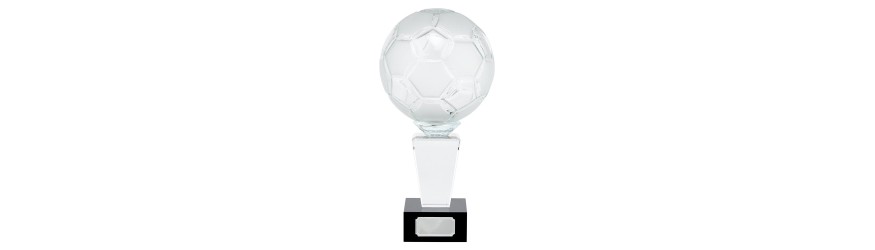 ULTIMATE PREMIUM CRYSTAL FOOTBALL TROPHY - 2 SIZES - 29CM-39CM ULTIMATE PREMIUM CRYSTAL FOOTBALL TROPHY - 2 SIZES - 29CM-39CM